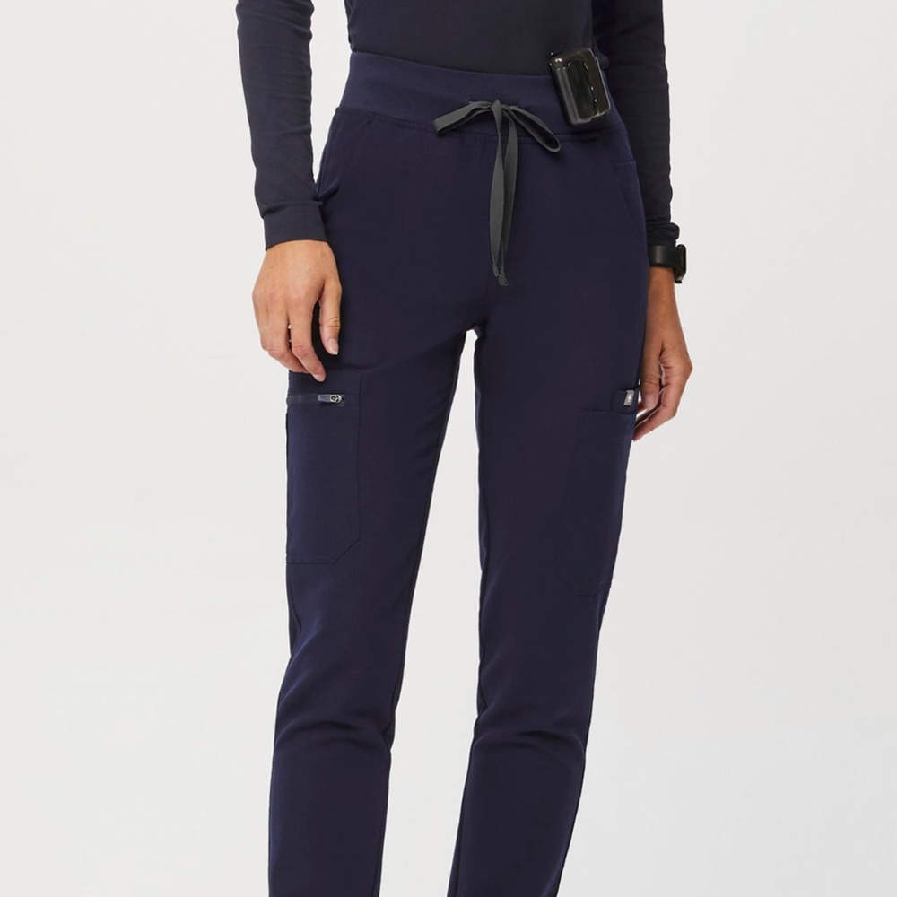 FIGS Yola Skinny Scrub Pants Women - Size: XXL - Color: Navy Blue